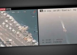 Zo dichtbij kwam een Iraanse drone bij een Amerikaans vliegdekschip