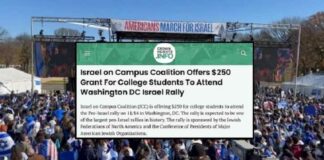 Pro-Israël Group betaalde studenten $250 elk om ‘Mars voor Israël’ bij te wonen in DC