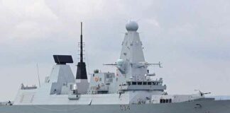 Rusland zal mogelijk Britse destroyer HMS Diamond aanvallen als reactie op Krim-havenaanval