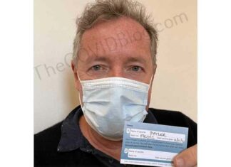 Gevaccineerde Piers Morgan loopt Covid op – geeft Anti-Vaxxers de schuld!