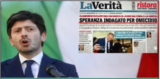 Italiaans minister van Volksgezondheid onder onderzoek voor moord wegens verzwijgen sterfgevallen COVID-19 vaccin