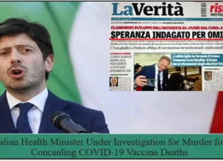 Italiaans minister van Volksgezondheid onder onderzoek voor moord wegens verzwijgen sterfgevallen COVID-19 vaccin