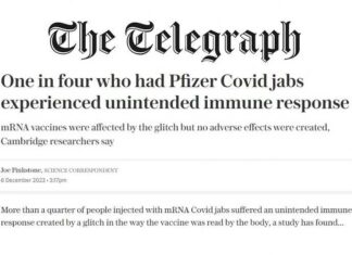 MSM Telegraph schokkende “onthulling”: Miljoenen gevaccineerde mensen hebben nu VAIDS
