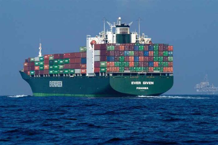 container-schip-Gaza