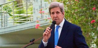 John Kerry: Mensen zouden zich “beter voelen” over de oorlog in Oekraïne als Rusland zich “meer zou inspannen om de uitstoot te verminderen”