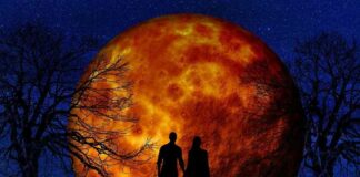 De “Bloedmaan Purim Eclips” van 25 maart zal plaatsvinden rond dezelfde tijd dat “De Duivelskomeet” zichtbaar wordt voor het blote oog