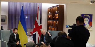 Als Oekraïne oorlog verliest, zal dat ‘einde van de westerse hegemonie’ betekenen, waarschuwt Boris Johnson uit het VK