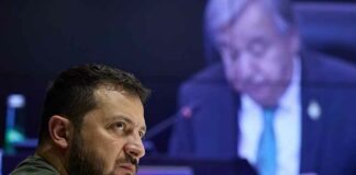 “De Oekraïners in de strijd houden”