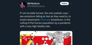 Klimaatwetenschapper stelt voor de menselijke bevolking te “ruimen” met een dodelijke pandemie om de “klimaatcrisis” op te lossen