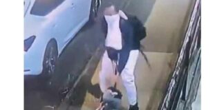 SCHOKKENDE VIDEO: Man slaat riem om nek van vrouw, sleept haar bewusteloos over straat in NYC en verkracht haar