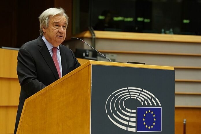 UN Secretary General Antonio Guterres