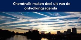 Chemtrails maken deel uit van de ontvolkingsagenda