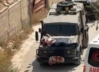 Israëlische strijdkrachten gebruiken gewonde Palestijnse man als menselijk schild