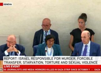 Onderzoekscommissie van de Verenigde Naties: Israëlische functionarissen VERANTWOORDELIJK voor oorlogsmisdaden in Gaza
