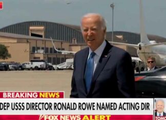 Kijk: Biden lijkt in de war als hem gevraagd wordt waarom hij afgehaakt is