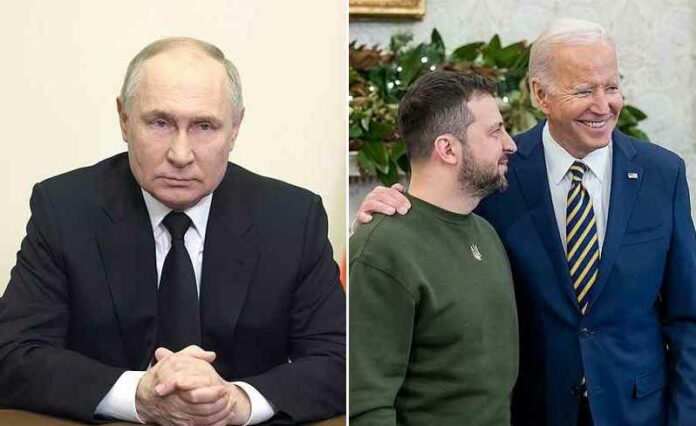 Poetin-Zelensky-Biden