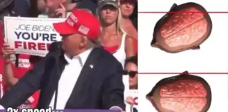 Trump zegt dat laatste milliseconde hoofdomdraai om grafiek over illegale immigratiestatistieken te lezen zijn leven redde (slowmotion video)