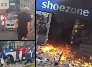 Britse rellen: Negeer gewoon het echte probleem en geef ‘extreemrechts’ de schuld