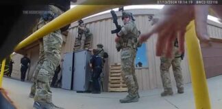 Politiecamera toont chaos vóór Trump schietpartij