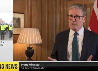 Britse premier: ‘Een staand leger staat klaar om massaal rechtse nationalisten te arresteren’
