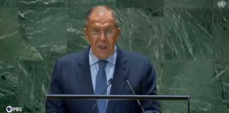 Russische minister van Buitenlandse Zaken Sergey Lavrov spreekt op de Algemene Vergadering van de VN in 2024 – Nederlands transcript