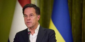 Rutte zegt dat het ’tijd is om over te schakelen op een oorlogsmentaliteit’