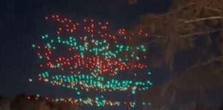Verontrustende video’s tonen kerstdroneshow in Florida die eindigt in horror