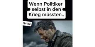 Als politici zelf naar de oorlog moesten