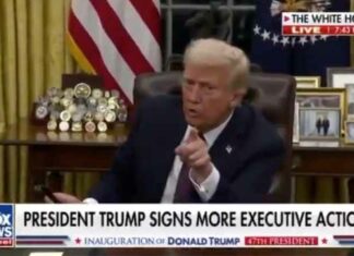 BREAKING: President Trump zal 1.500 6 jan politieke gevangenen gratie verlenen – zegt tegen verslaggever die zijn acties in twijfel trok: “Ga daar maar bij je vrienden staan” (Video)