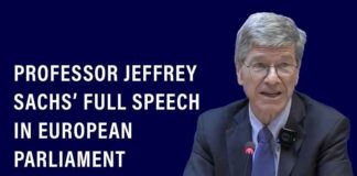 De geopolitiek van vrede – Jeffrey Sachs in het Europees Parlement (Nederlands transcript)