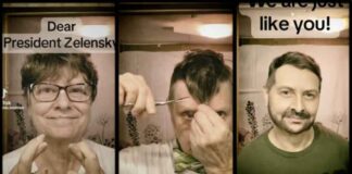 Debiel: geschifte liberaal doet Zelensky make-up tutorial om Trump te kwetsen