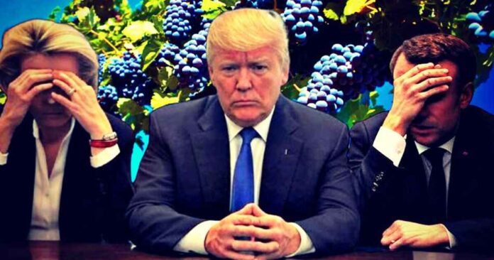 von der leyen-trump--macron