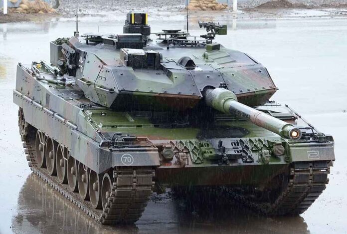 Leopard 2A6 tank