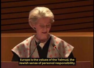 EU’s Ursula Von Der Leyen zegt dat de Joodse Babylonische Talmoed het hart vormt van de Europese cultuur