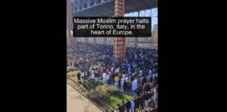 Grootschalige moslimgebedsbijeenkomst in Turijn leidt tot debat over multiculturalisme in Europa (VIDEO)