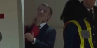 ‘Iedereen moet kalmeren’: Macron zegt dat de oorvijg nepnieuws is