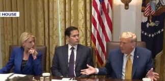 Trump haalt uit naar verslaggever over vraag over Jeffrey Epstein: ‘Heb je het nog steeds over Epstein?!’