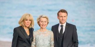 Macron verklaart dat hij Candace Owens moest aanklagen om zijn eer te verdedigen na beweringen dat zijn vrouw trans is