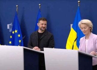 EU tegen Zelensky tijdens spoedpersconferentie: “We zullen je steunen zolang dat nodig is”