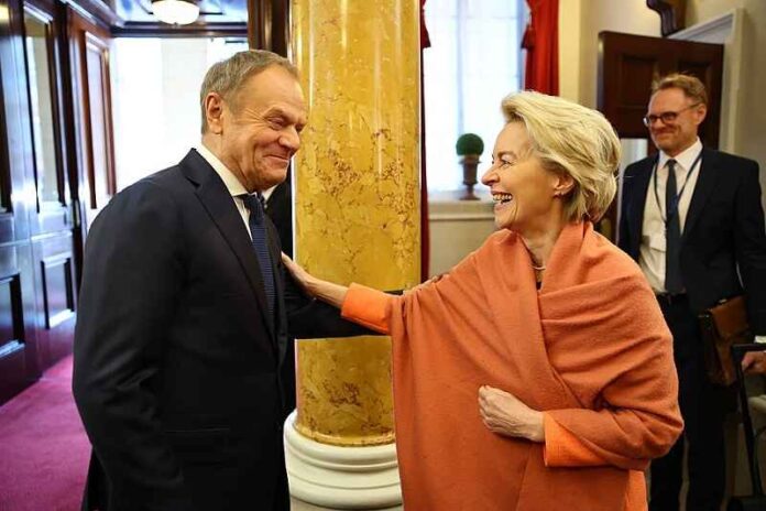 Donald Tusk-Ursula von der Leyen