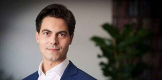 D66-leider Rob Jetten viert eenheid en optimisme; dankzij verkiezingsoverwinning kan hij premier van Nederland worden