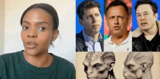 Candace Owens: ‘Elon Musk en Peter Thiel zijn demonische hybriden vermomd als mensen’