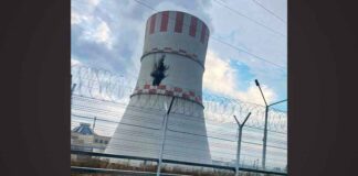 Oekraïense drone raakt Russische kerncentrale