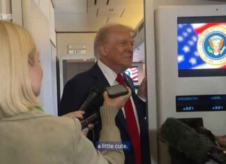 ‘Ik ga waarschijnlijk niet naar de hemel’: Trump’s vreemde woorden voor zijn landing in Israël