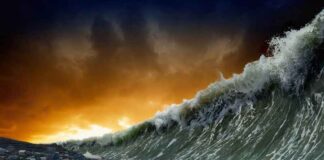 EUROPA IS VERDWENEN: De kaart van Edgar Cayce voor 2026 toont het zinken van het Verenigd Koninkrijk (en de tsunami in de VS)