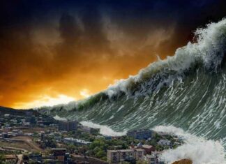 EUROPA IS VERDWENEN: De kaart van Edgar Cayce voor 2026 toont het zinken van het Verenigd Koninkrijk (en de tsunami in de VS)