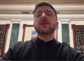 Wat viel er net uit Zelensky’s neus? Cocaïne?