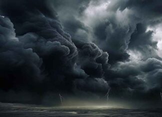 De naderende storm