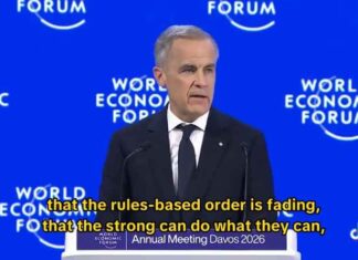 Mark Carney’s cruciale toespraak in Davos duidt op een scheuring binnen de elite (VIDEO’S)