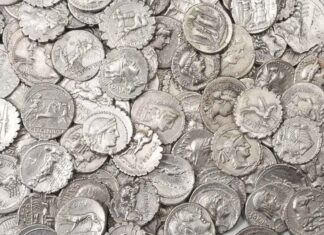 De weg van de denarius